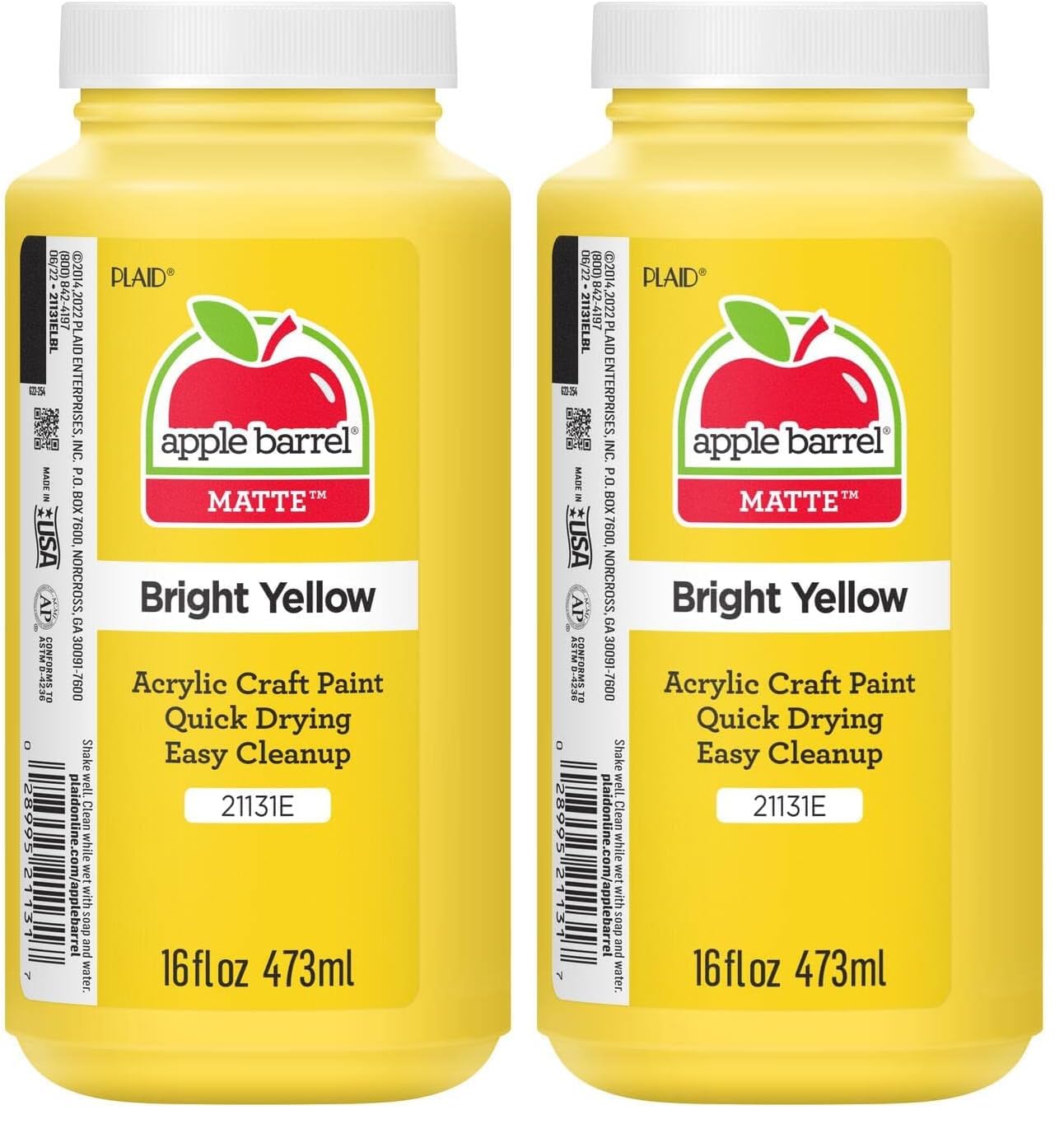 Apple Barrel Acrylic Paint in Assorted Colors (16 Ounce), 21142 Cobalt Blue