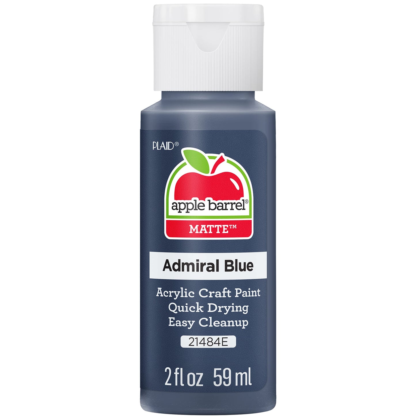 Apple Barrel Acrylic Paint in Assorted Colors (2 Ounce), 20503 White