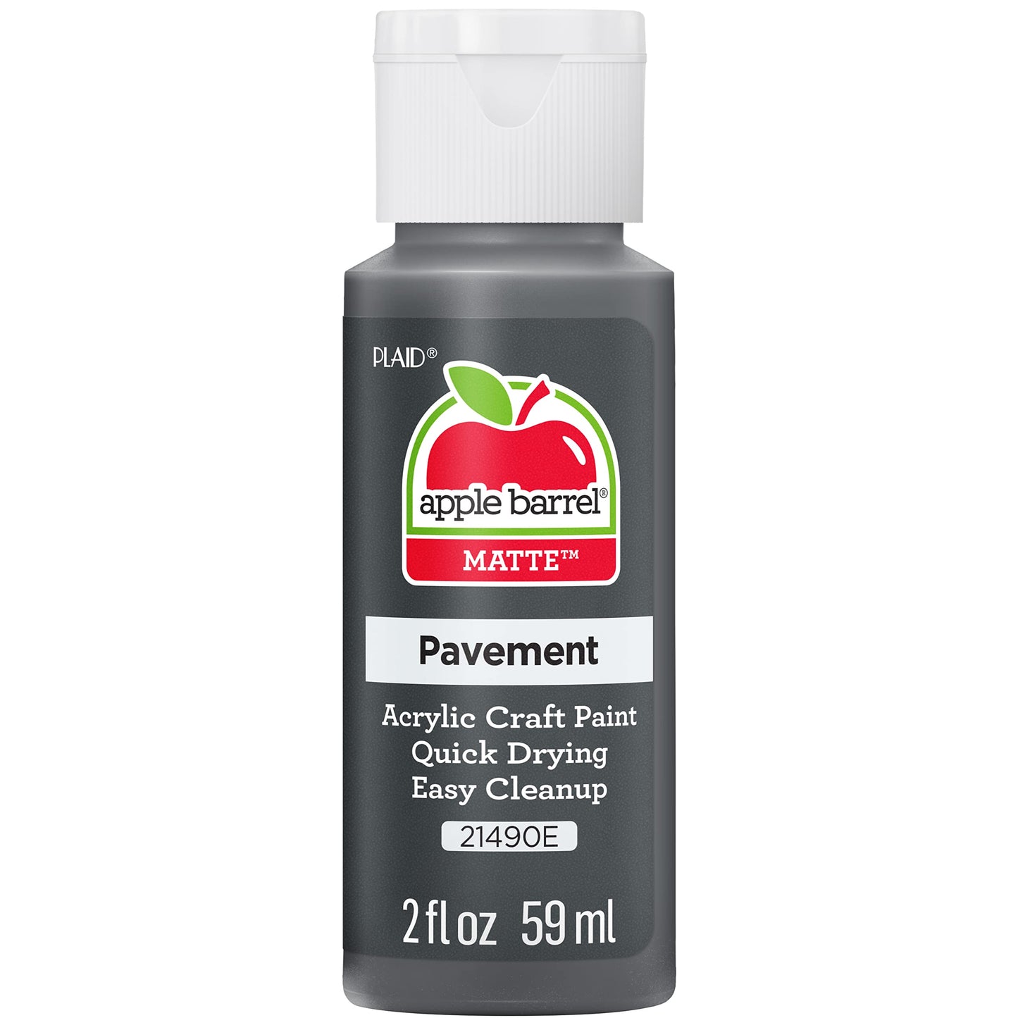 Apple Barrel Acrylic Paint in Assorted Colors (2 Ounce), 20503 White