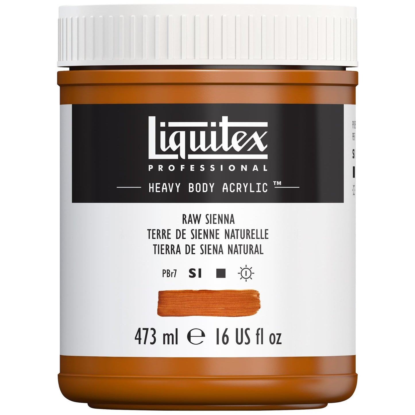 Liquitex Professional Heavy Body Acrylic Paint, 2-oz (59ml) Tube, Burnt Sienna