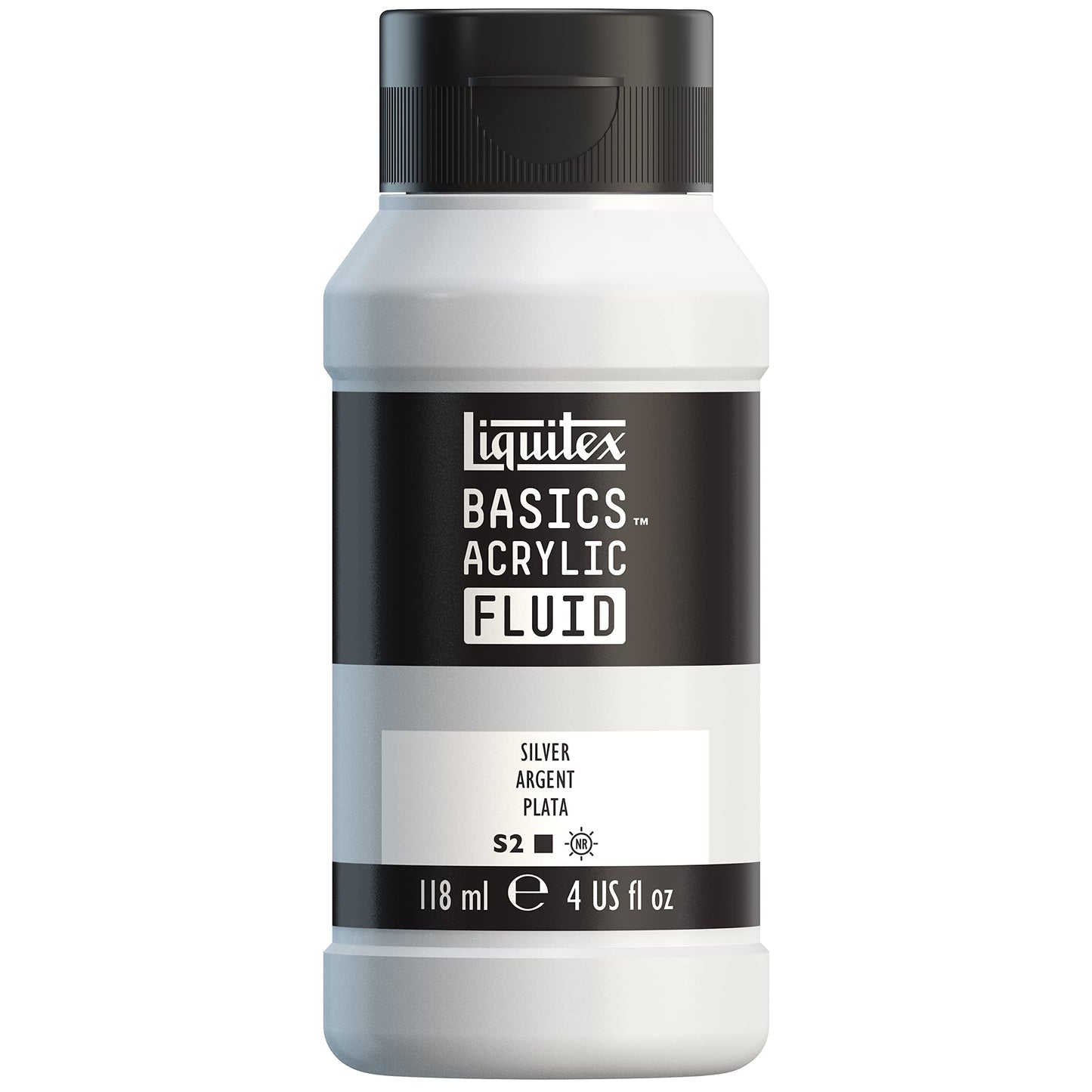Liquitex BASICS Acrylic Fluid Paint, 118ml (4-oz) Bottle, Alizarin Crimson Permanent Hue