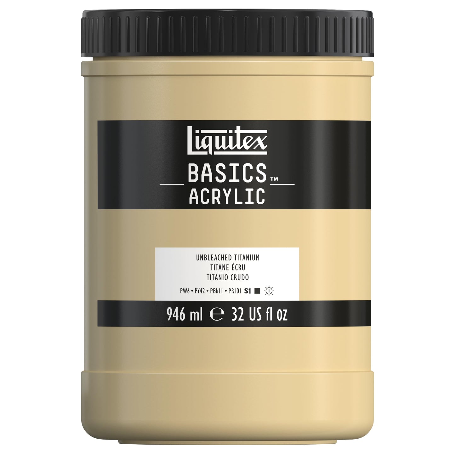 Liquitex BASICS Acrylic Paint, 250ml (8.5-oz) Tube, Cadmium Red Medium Hue