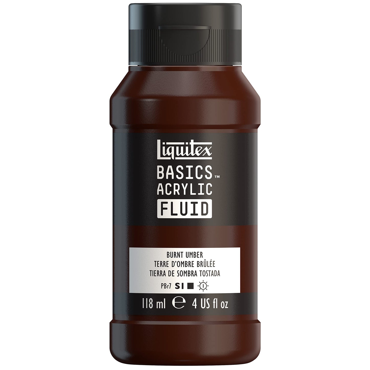 Liquitex BASICS Acrylic Fluid Paint, 118ml (4-oz) Bottle, Alizarin Crimson Permanent Hue