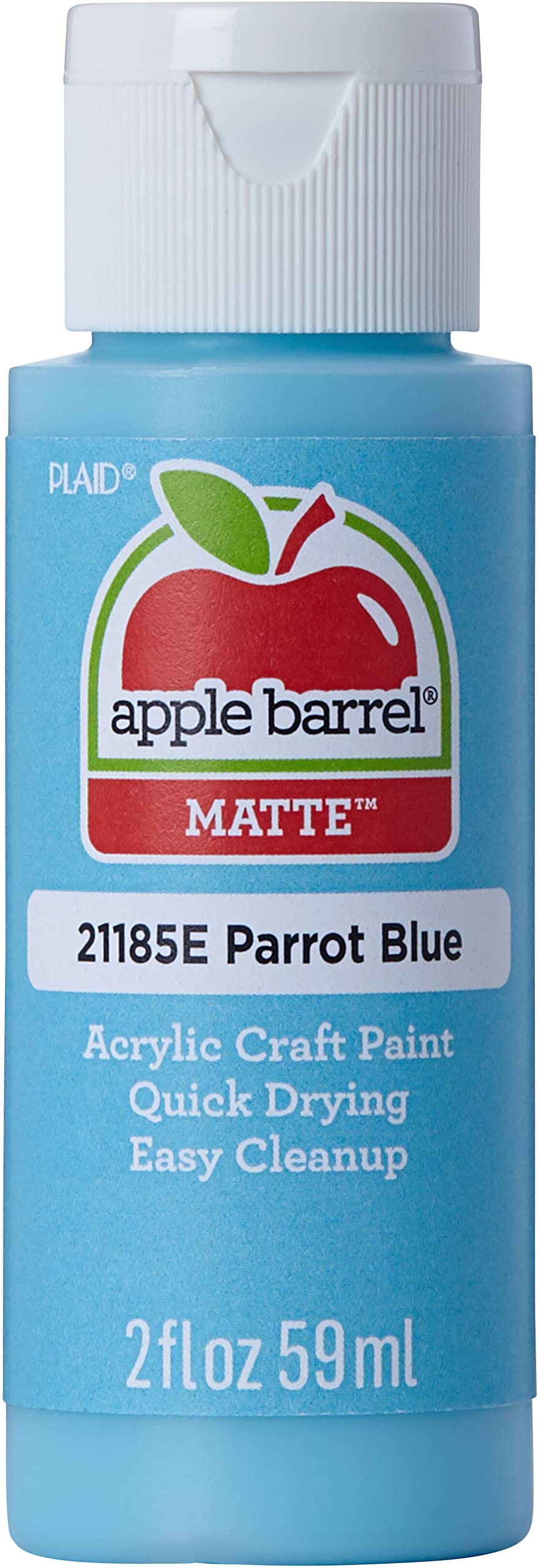 Apple Barrel Acrylic Paint in Assorted Colors (2 Ounce), 20503 White