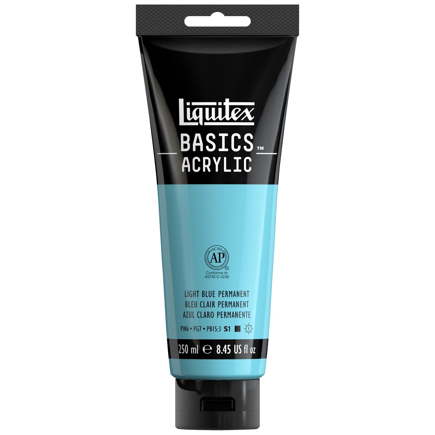 Liquitex BASICS Acrylic Paint, 250ml (8.5-oz) Tube, Cadmium Red Medium Hue