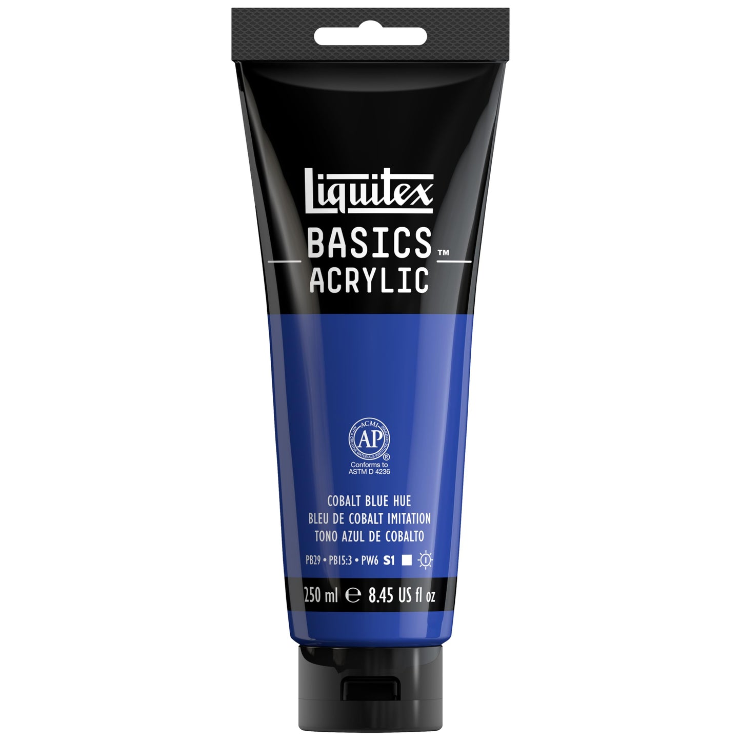 Liquitex BASICS Acrylic Paint, 250ml (8.5-oz) Tube, Cadmium Red Medium Hue
