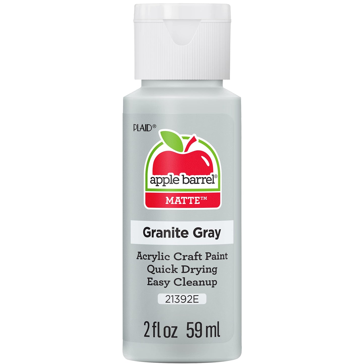 Apple Barrel Acrylic Paint in Assorted Colors (2 Ounce), 20503 White