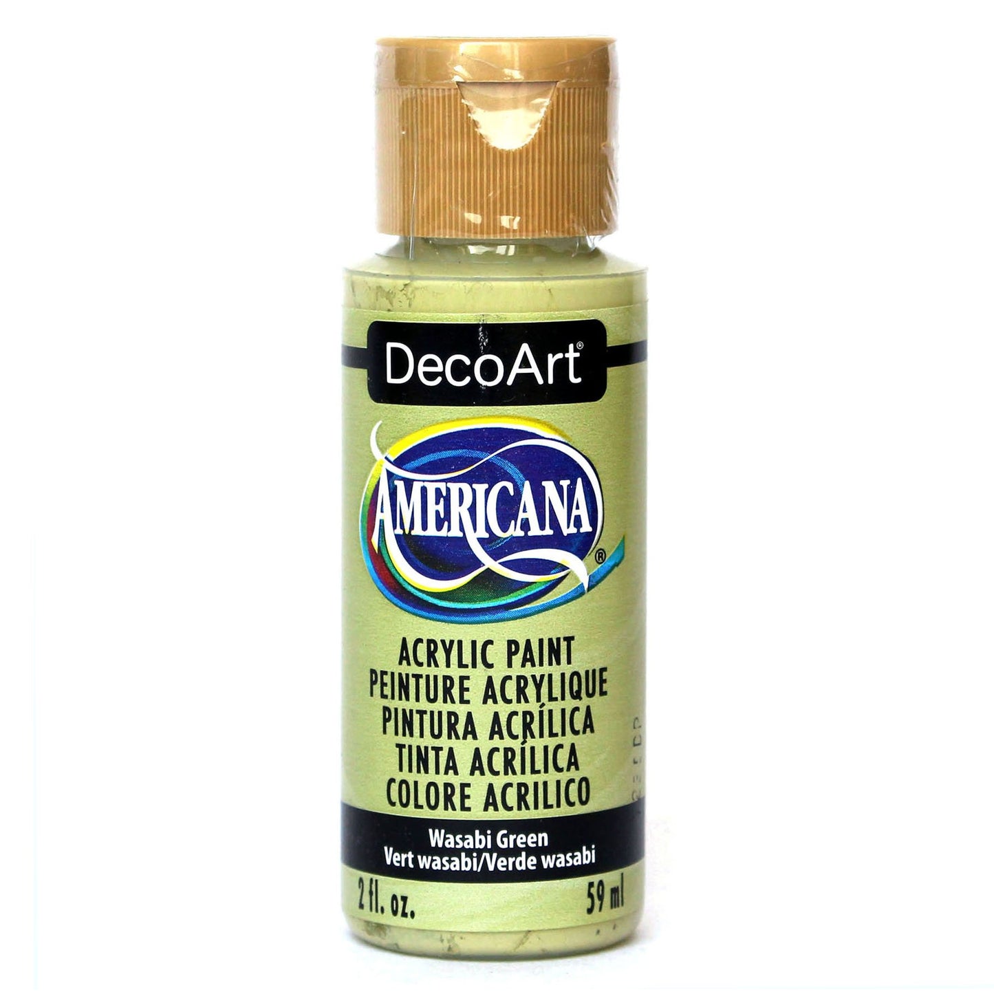 DecoArt Americana Acrylic Paint Set – Popular Colors, 18 Bottles (2 fl oz) – Art and Craft Acrylic Paints for Canvas, Wood, and More