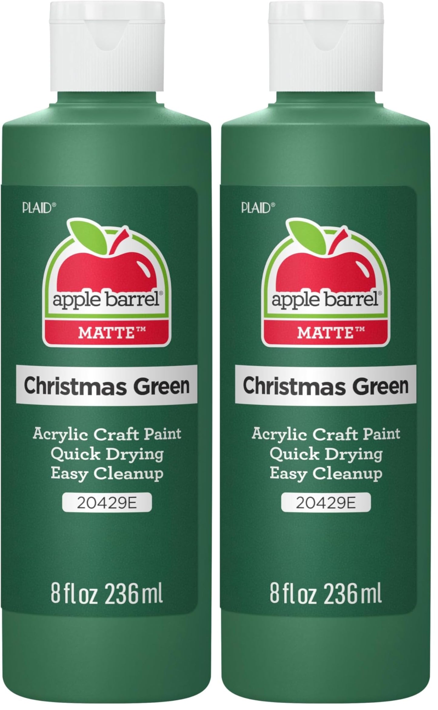 Apple Barrel Acrylic Paint in Assorted Colors (8 Ounce), J20401, Bright Red (1 count)