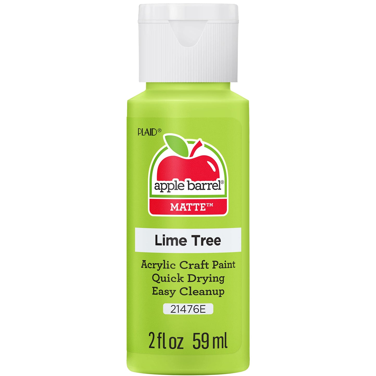 Apple Barrel Acrylic Paint in Assorted Colors (2 Ounce), 20503 White