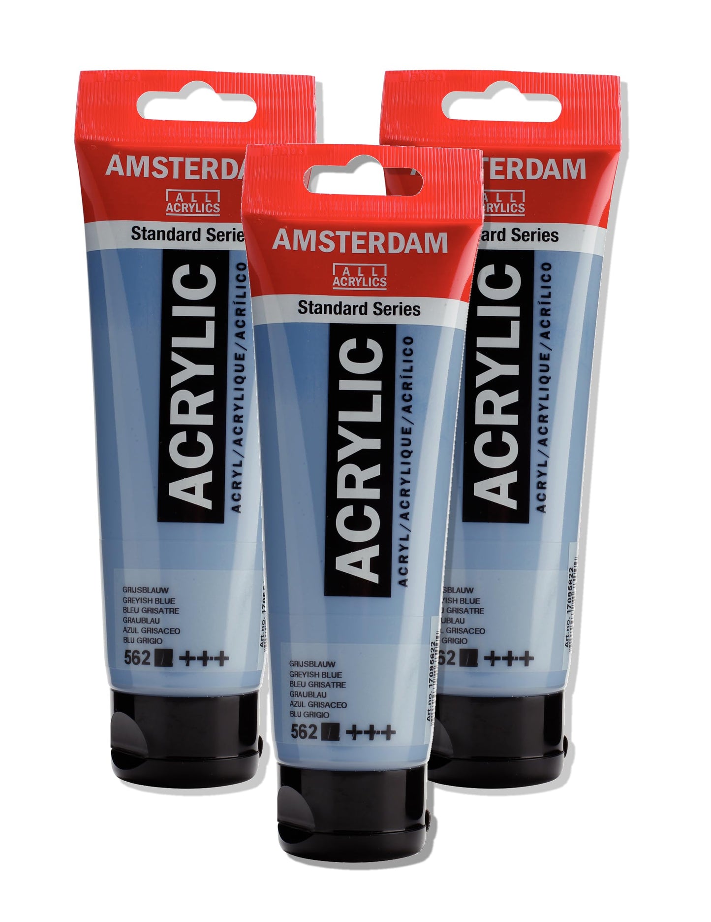 Amsterdam Standard Series Acrylic Paint Tube, Oxide Black 735, 4 fl oz | Vibrant Color with Acrylic Resin Binder, High Lightfastness, Water-Based, Strong Coverage, Visible Brush Strokes