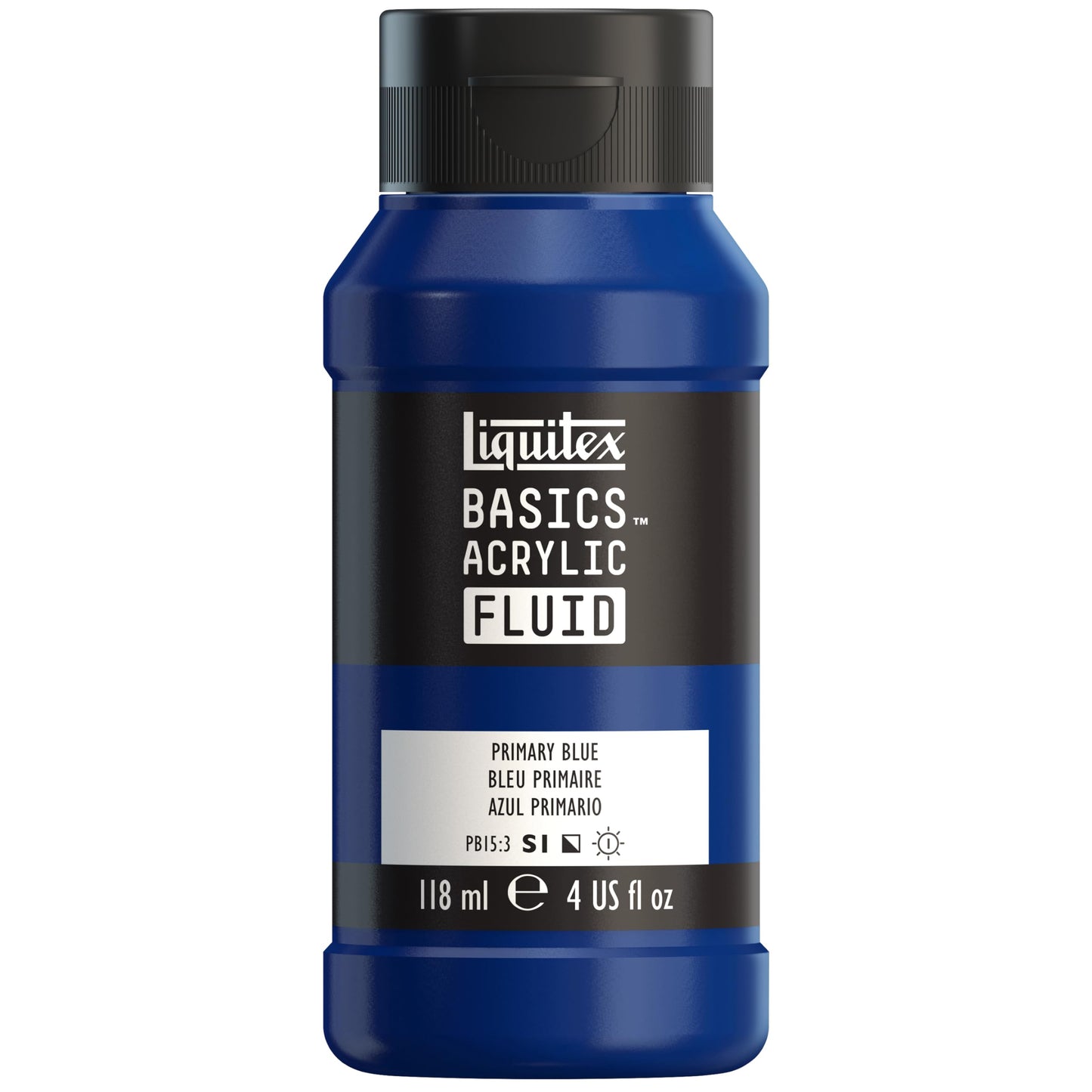 Liquitex BASICS Acrylic Fluid Paint, 118ml (4-oz) Bottle, Alizarin Crimson Permanent Hue