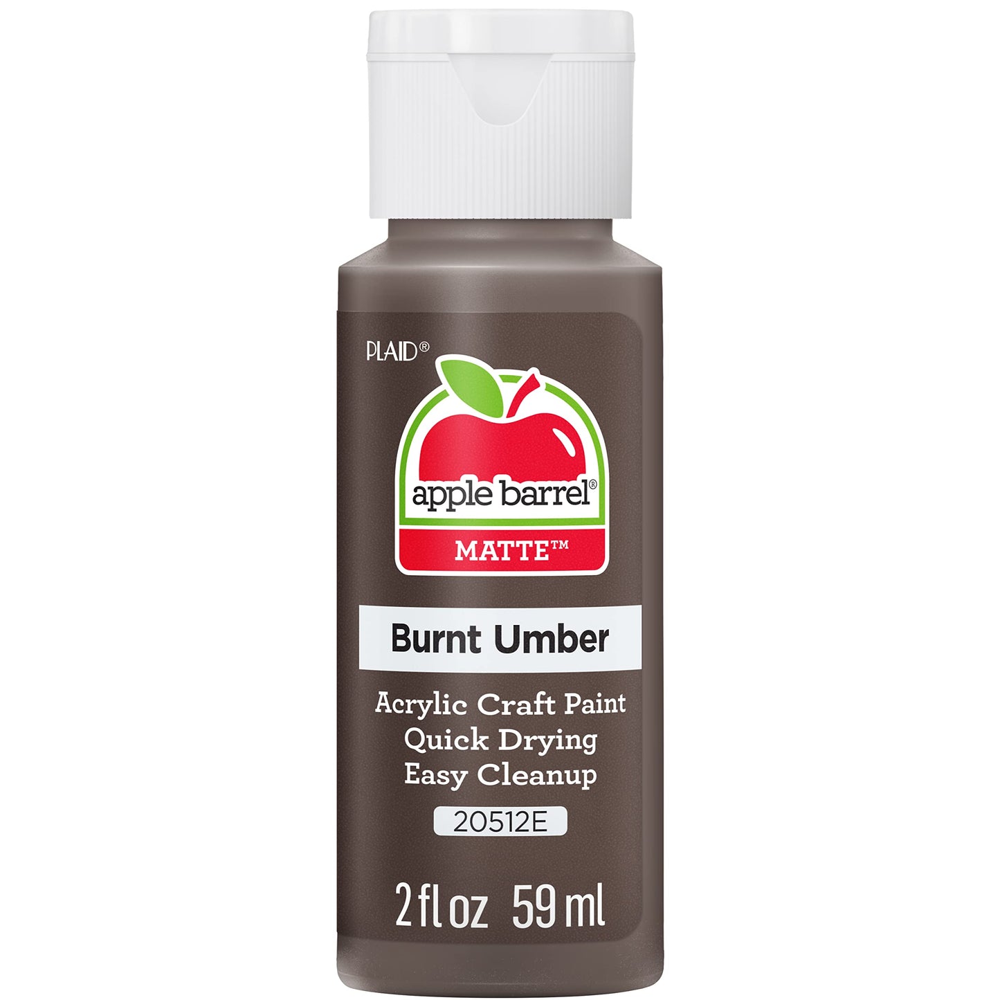 Apple Barrel Acrylic Paint in Assorted Colors (2 Ounce), 20503 White
