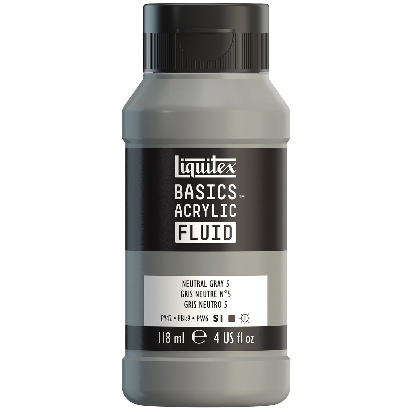 Liquitex BASICS Acrylic Fluid Paint, 118ml (4-oz) Bottle, Alizarin Crimson Permanent Hue