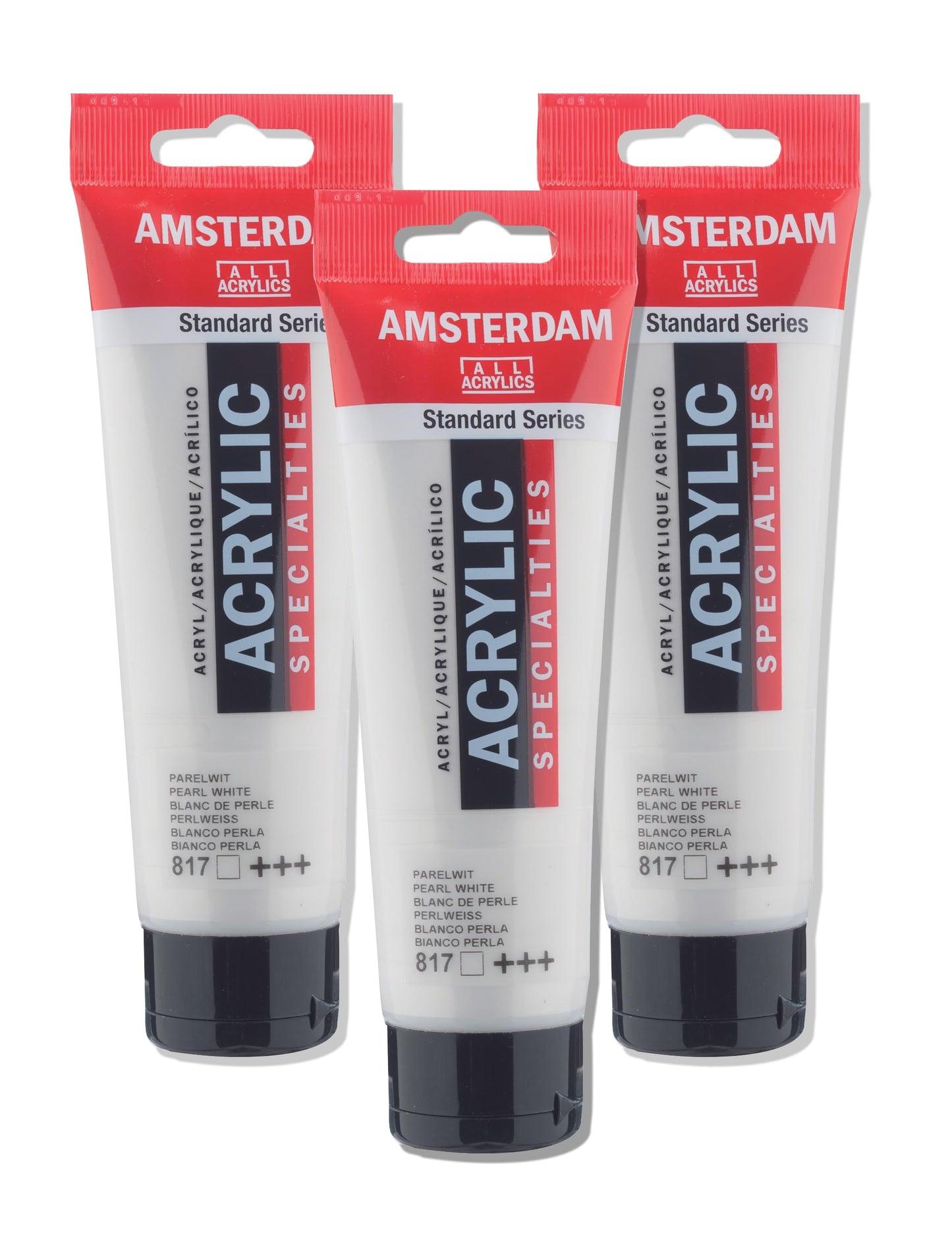 Amsterdam Standard Series Acrylic Paint Tube, Oxide Black 735, 4 fl oz | Vibrant Color with Acrylic Resin Binder, High Lightfastness, Water-Based, Strong Coverage, Visible Brush Strokes