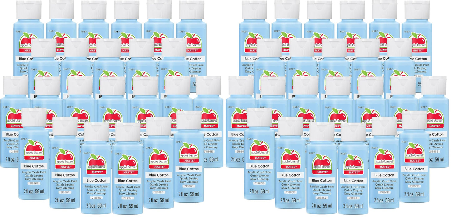 Apple Barrel Acrylic Paint in Assorted Colors (2 Ounce), 20503 White