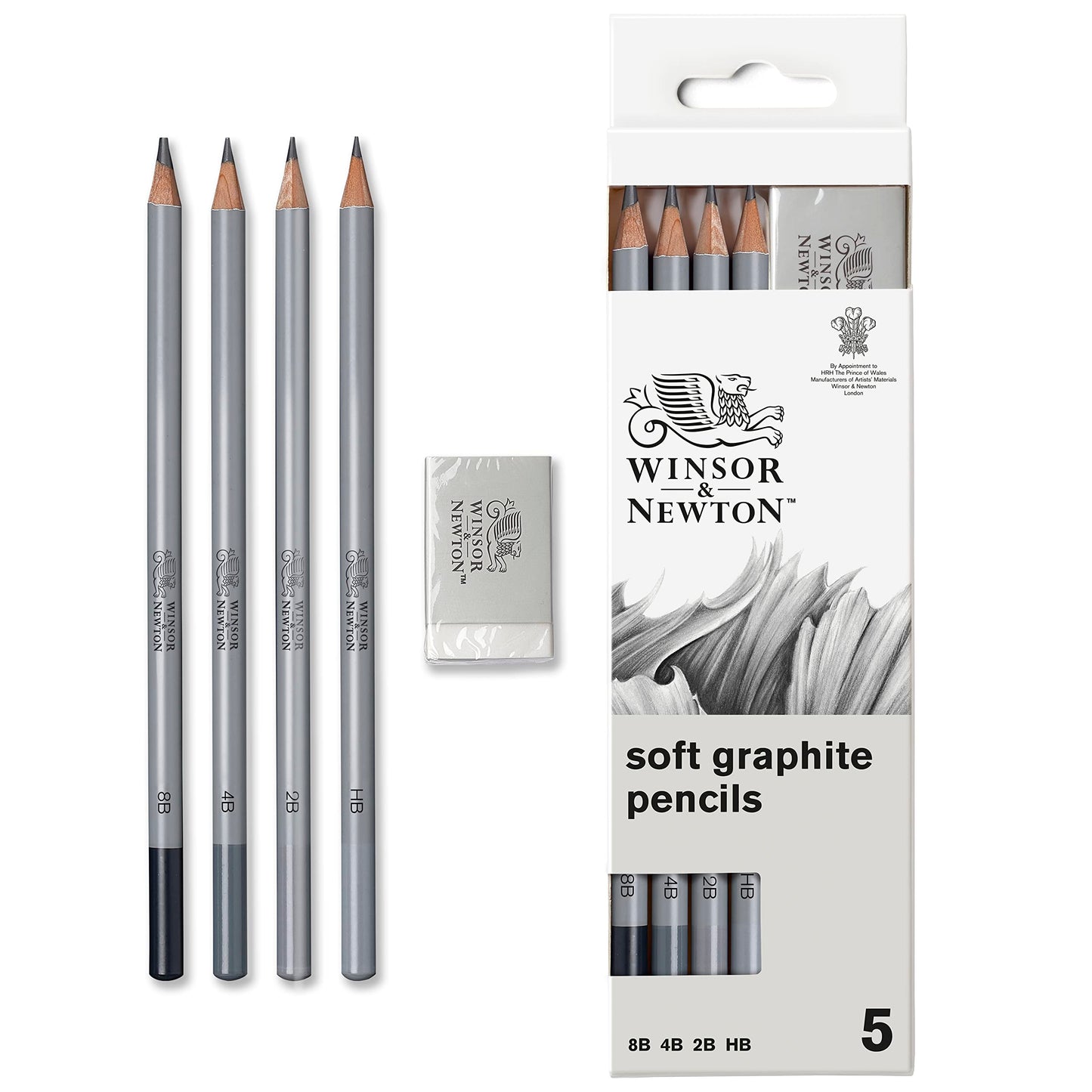 Winsor & Newton Studio Collection Artist Pencils, Sketching Pencils, Set of 10