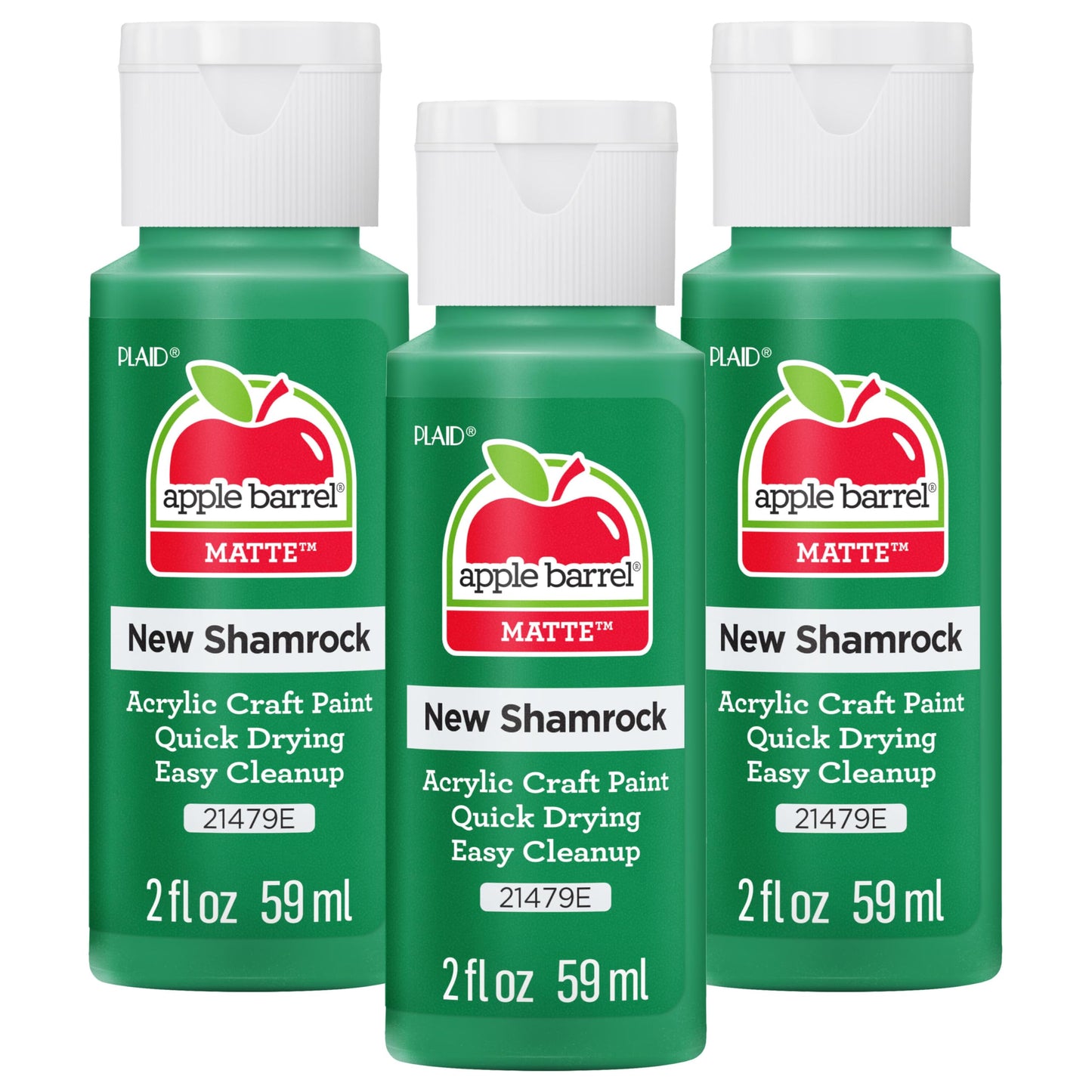 Apple Barrel Acrylic Paint in Assorted Colors (2 Ounce), 20503 White