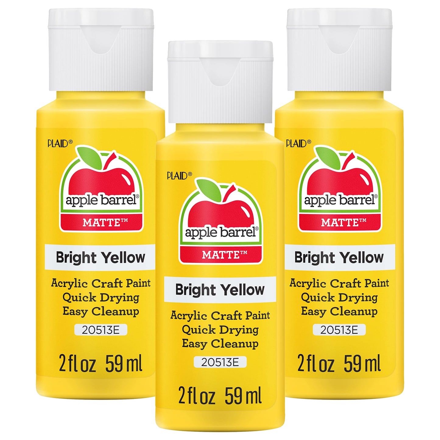 Apple Barrel Acrylic Paint in Assorted Colors (2 Ounce), 20503 White