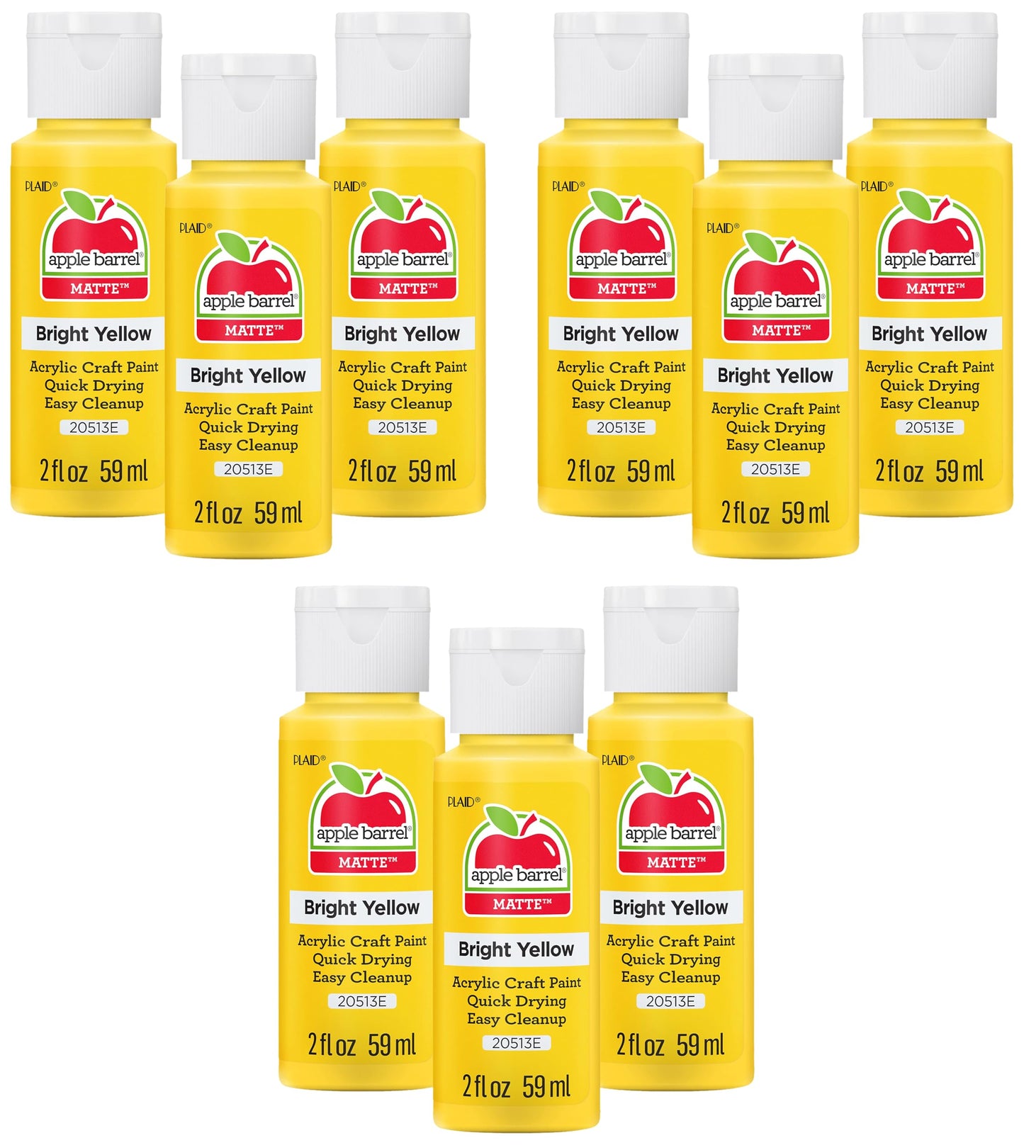 Apple Barrel Acrylic Paint in Assorted Colors (2 Ounce), 20503 White