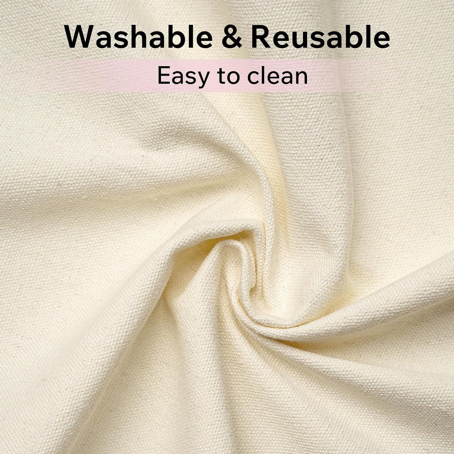 Pottery Tablecloth-Heavy Duty Linen Cotton Blend, 62x39 Inches, High Absorbency Textured Surface for Pottery Making, Oil Painting, Various Handmade Crafts (1PCS)