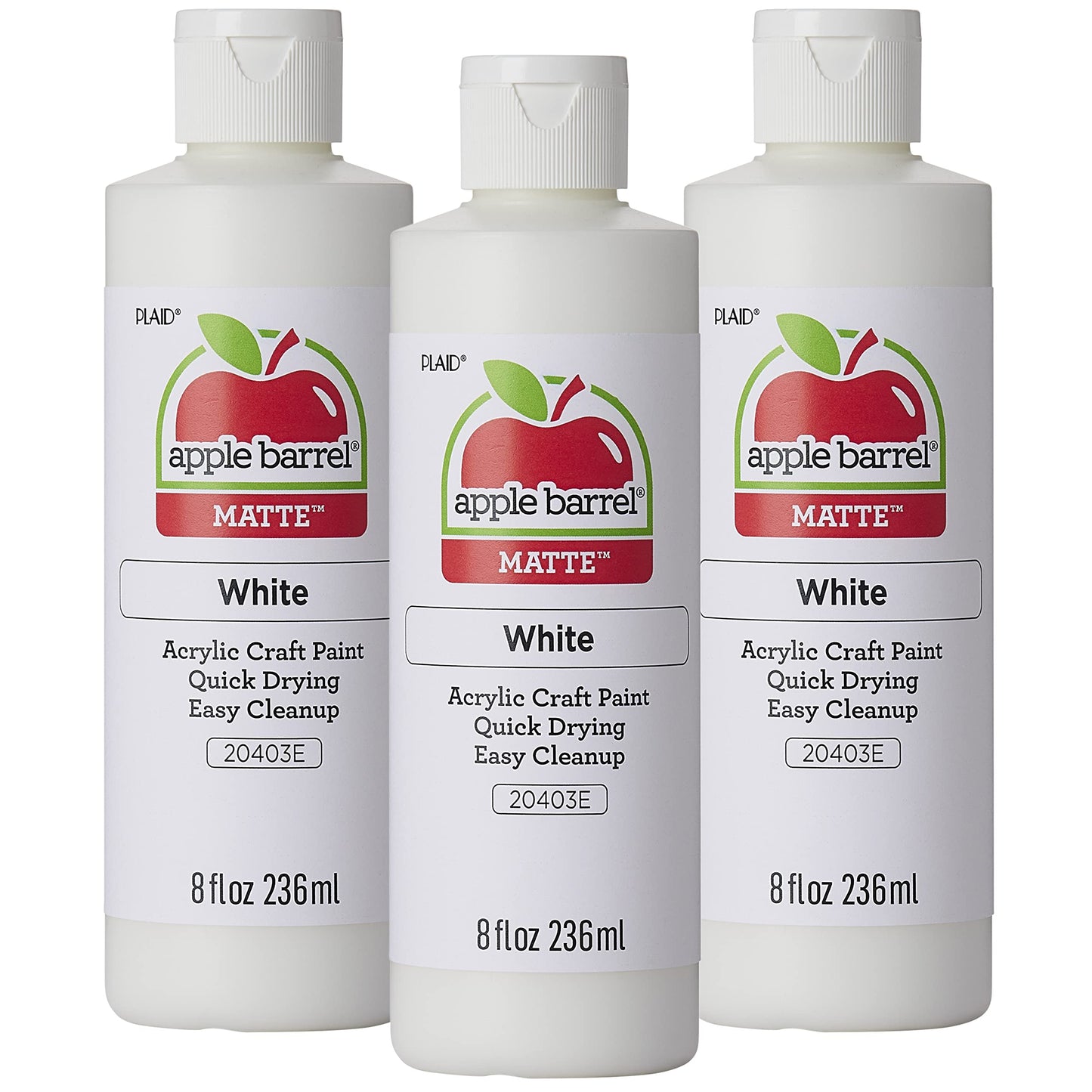 Apple Barrel Acrylic Paint in Assorted Colors (8 Ounce), J20401, Bright Red (1 count)