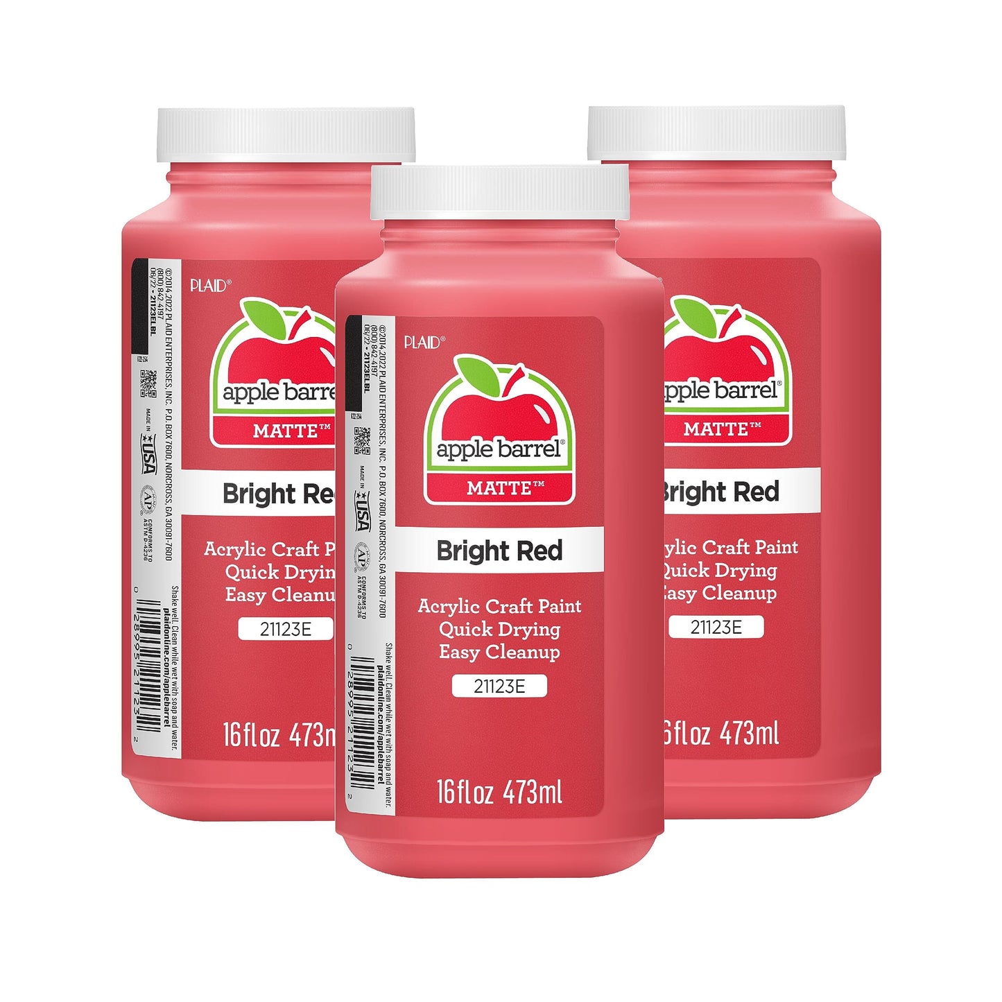 Apple Barrel Acrylic Paint in Assorted Colors (16 Ounce), 21142 Cobalt Blue