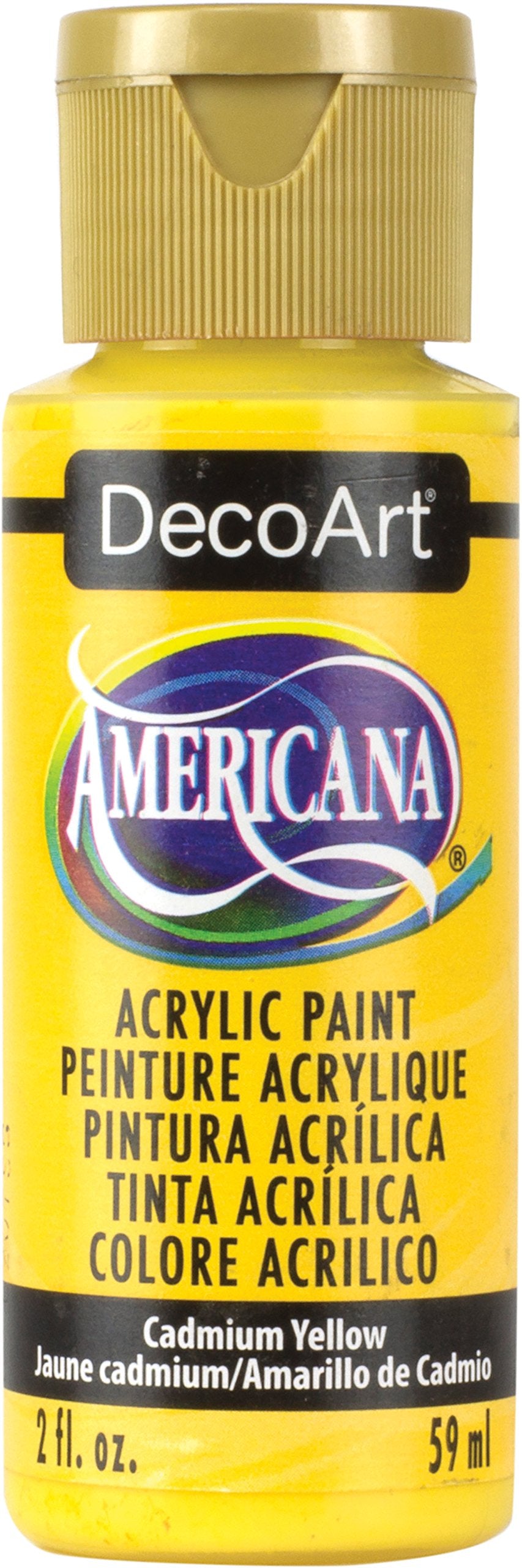 DecoArt Americana Acrylic Paint Set – Popular Colors, 18 Bottles (2 fl oz) – Art and Craft Acrylic Paints for Canvas, Wood, and More