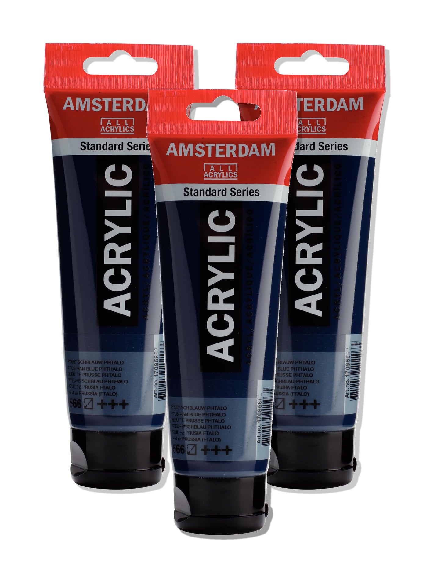 Amsterdam Standard Series Acrylic Paint Tube, Oxide Black 735, 4 fl oz | Vibrant Color with Acrylic Resin Binder, High Lightfastness, Water-Based, Strong Coverage, Visible Brush Strokes