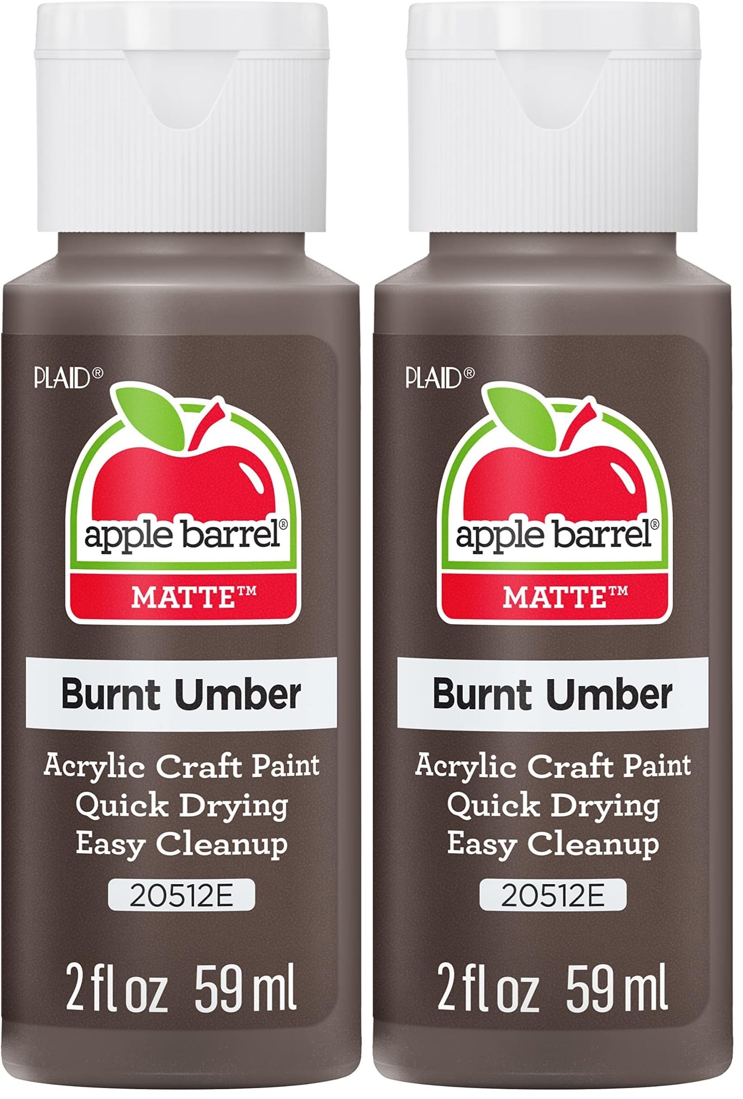 Apple Barrel Acrylic Paint in Assorted Colors (2 Ounce), 20503 White