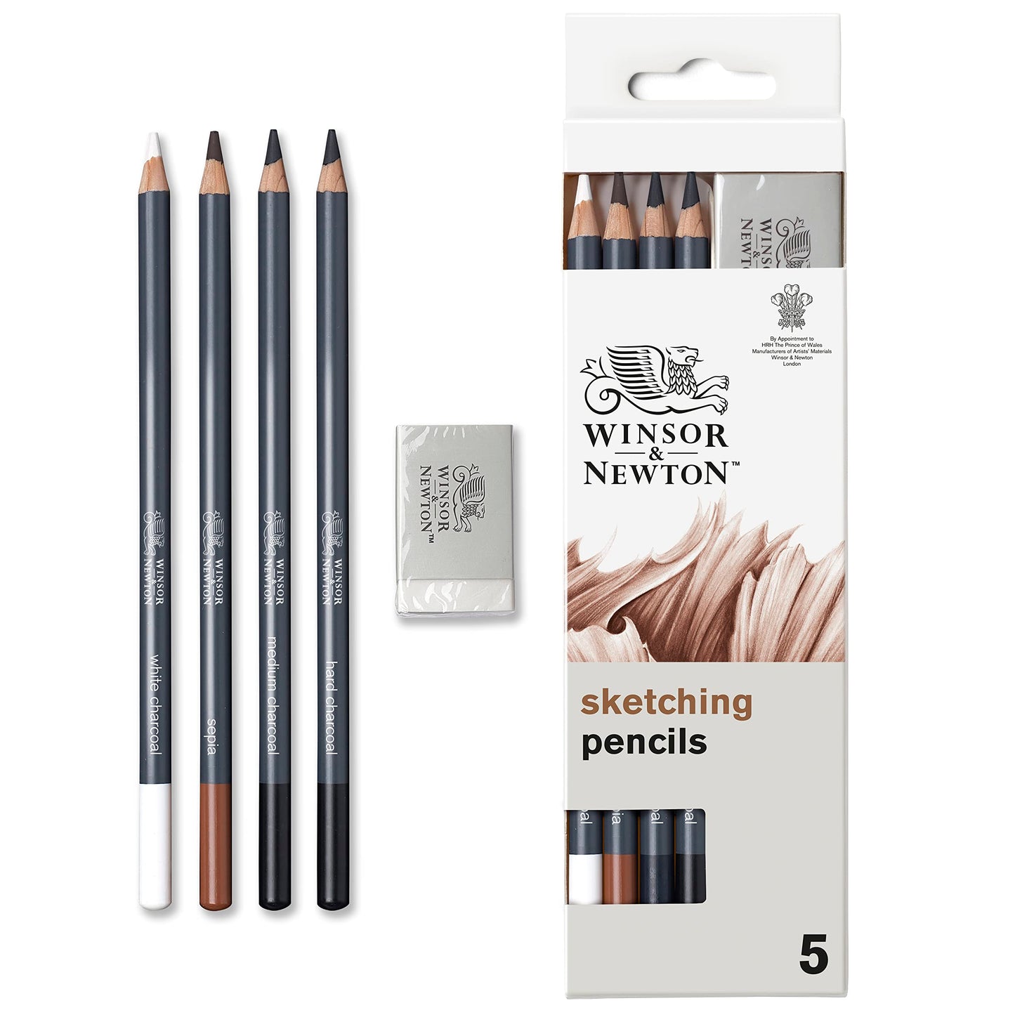 Winsor & Newton Studio Collection Artist Pencils, Sketching Pencils, Set of 10