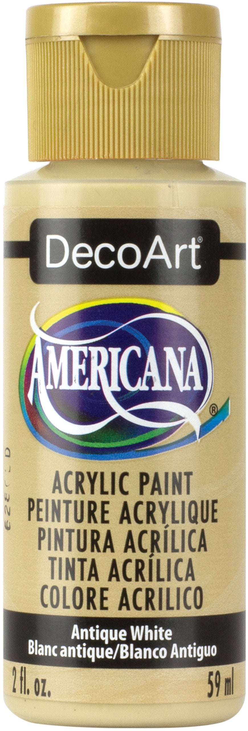 DecoArt Americana Acrylic Paint Set – Popular Colors, 18 Bottles (2 fl oz) – Art and Craft Acrylic Paints for Canvas, Wood, and More