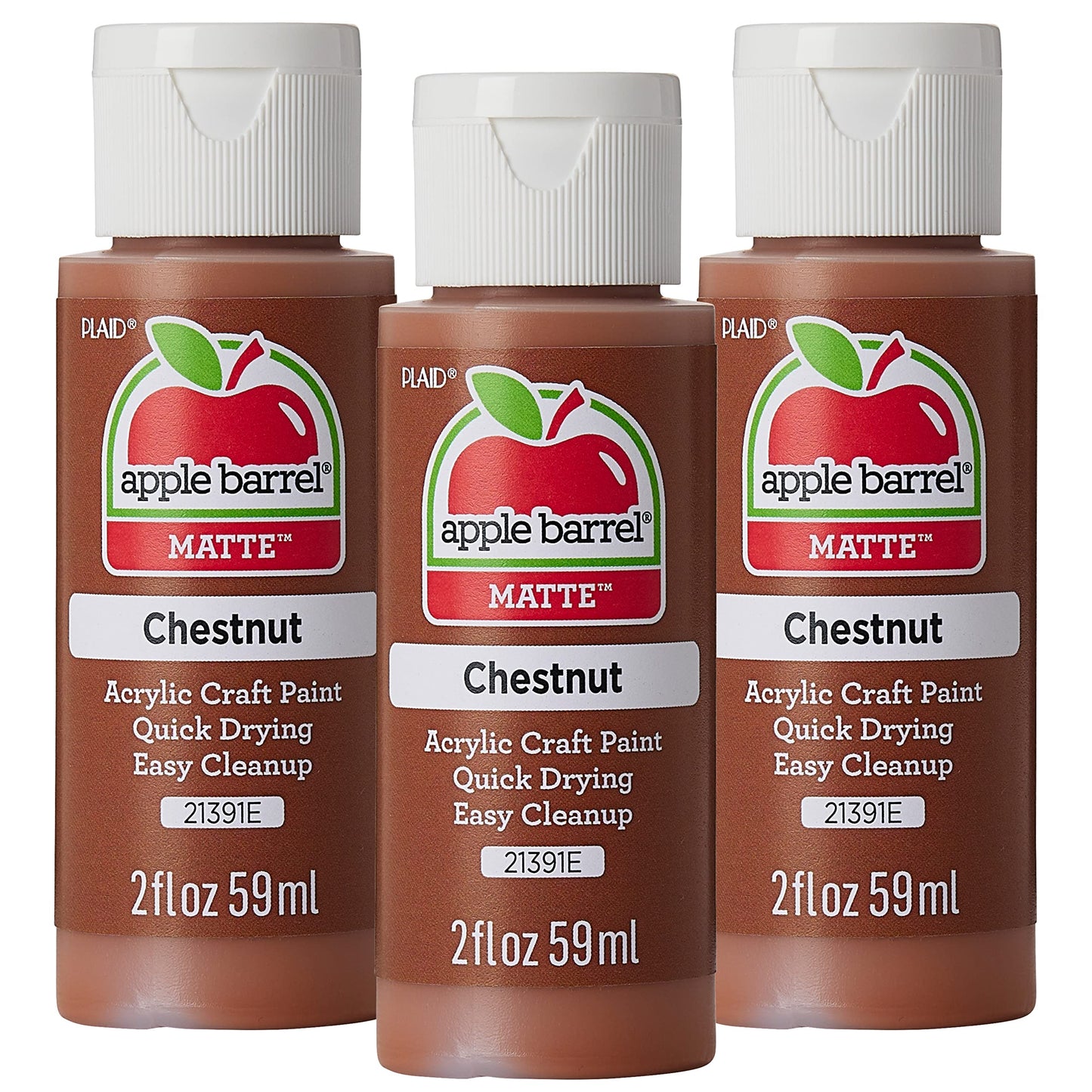 Apple Barrel Acrylic Paint in Assorted Colors (2 Ounce), 20503 White