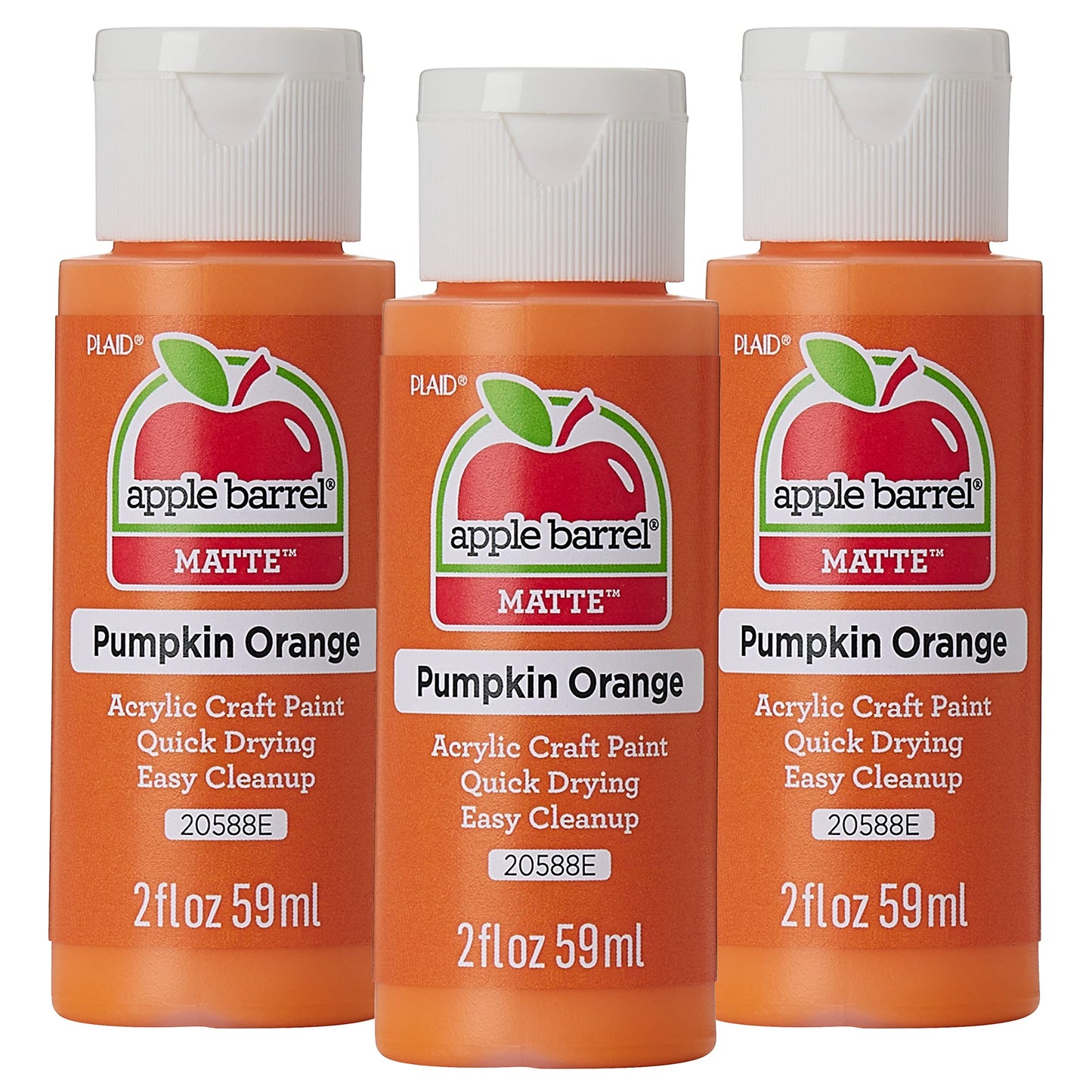 Apple Barrel Acrylic Paint in Assorted Colors (2 Ounce), 20503 White
