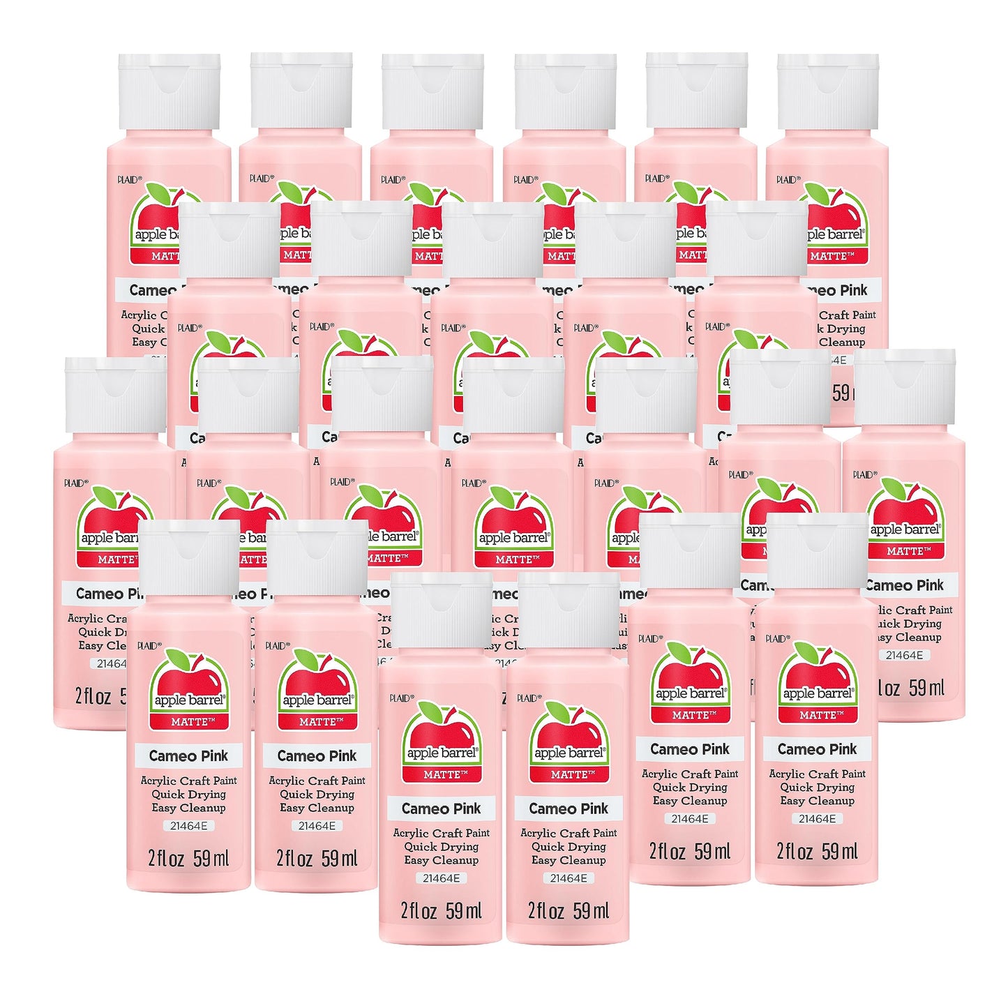 Apple Barrel Acrylic Paint in Assorted Colors (2 Ounce), 20503 White
