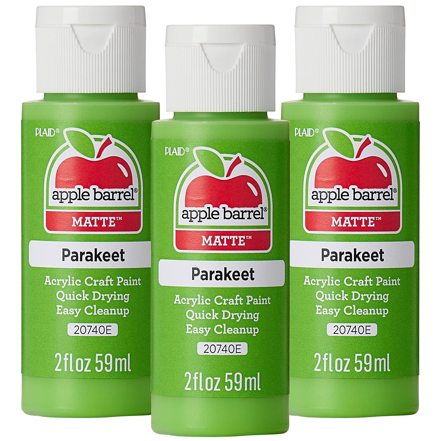 Apple Barrel Acrylic Paint in Assorted Colors (2 Ounce), 20503 White