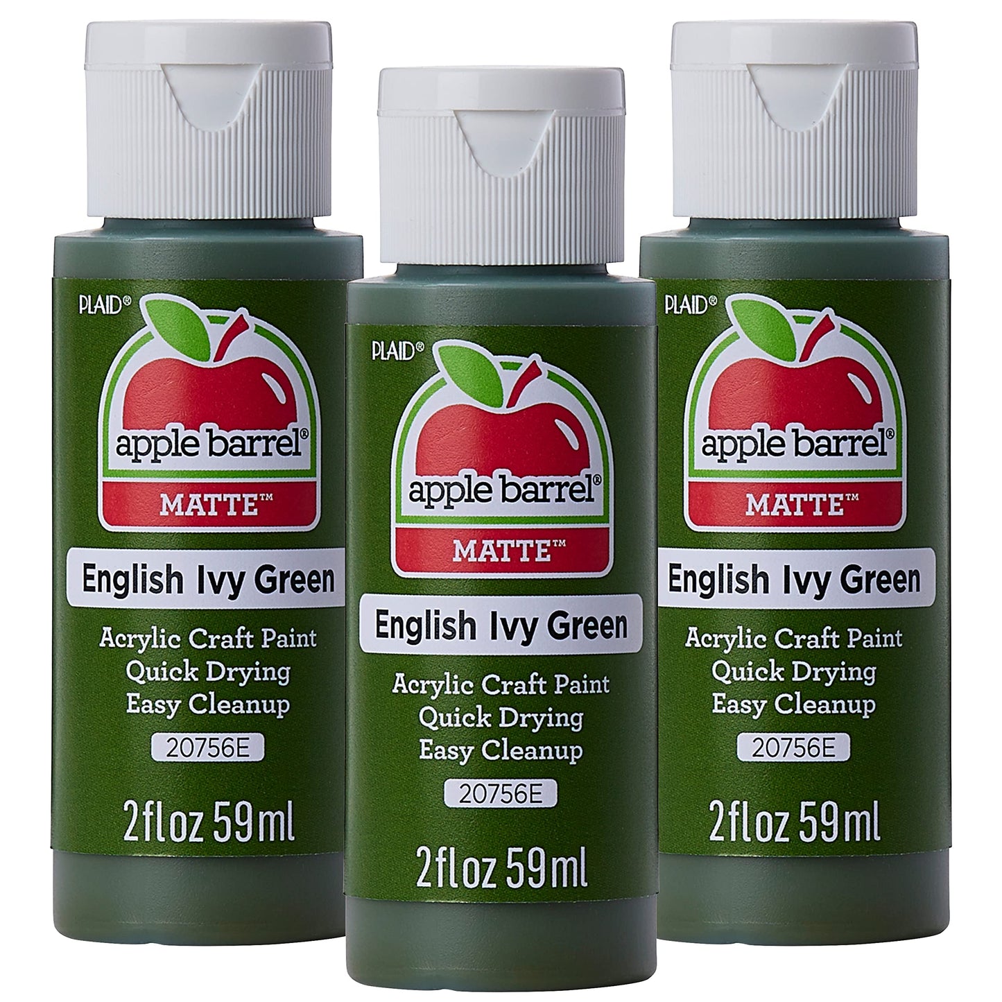 Apple Barrel Acrylic Paint in Assorted Colors (2 Ounce), 20503 White