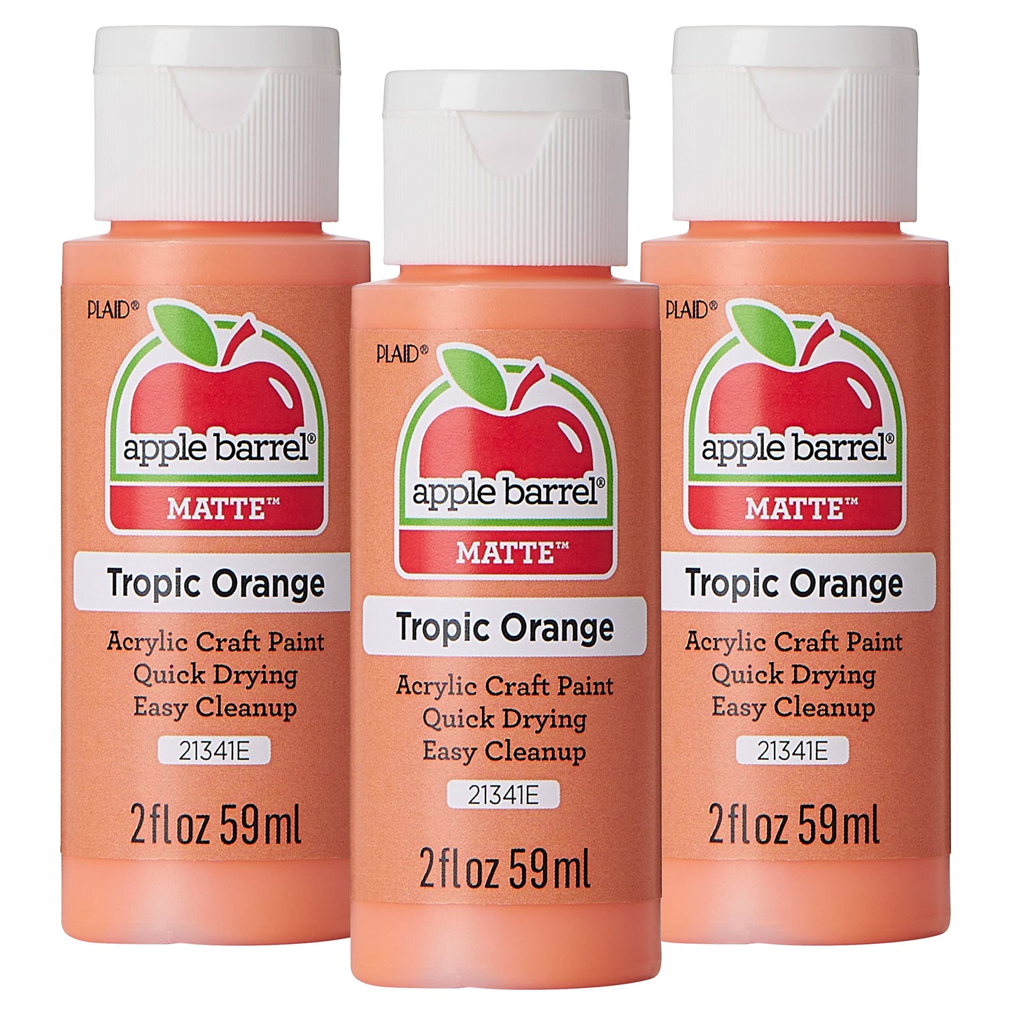Apple Barrel Acrylic Paint in Assorted Colors (2 Ounce), 20503 White
